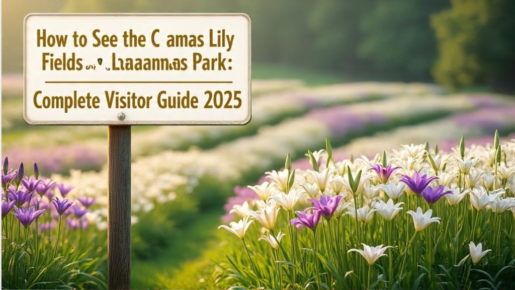 How to See the Camas Lily Fields at Lacamas Park: Complete Visitor Guide 2025