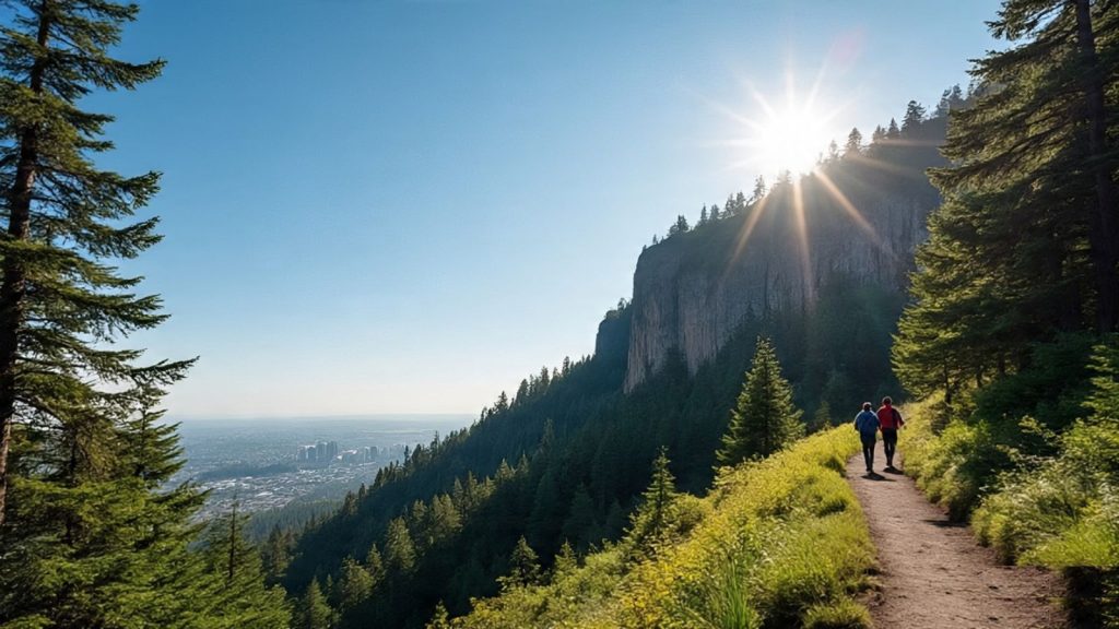 Hamilton Mountain Trail Among